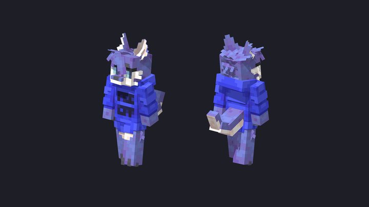 Minecraft-skin 3D models - Sketchfab