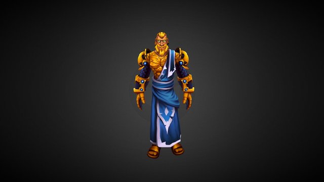 Spellbinders Theos Paladin 3D Model