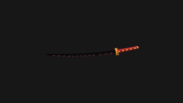 katana vers 2 3D Model