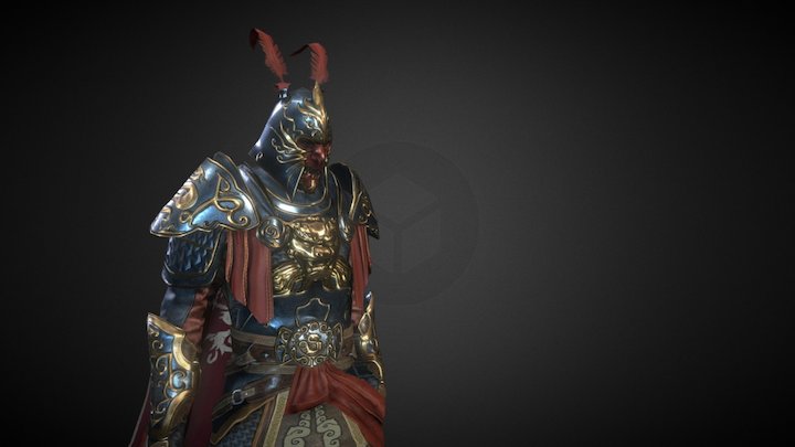The Armor of the Monkey King 3D Model