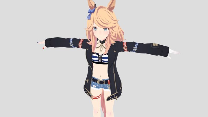 Gold City Uma musume – Modelo 3D gratuito STL