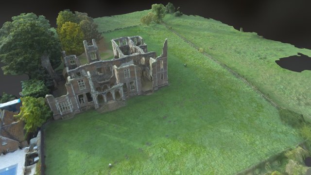 Houghton House, Bedfordshire 3D Model