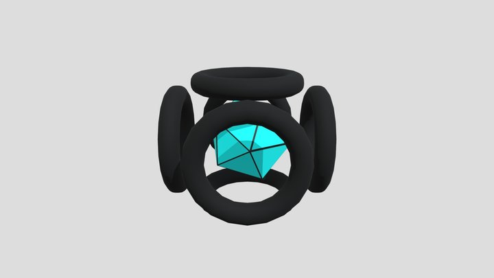 D20 3D Model