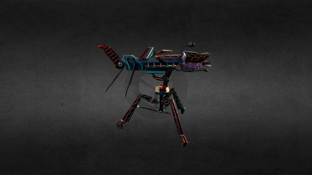 Engine Test 3D Model