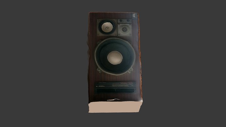 Amfiton Speaker 3D 3D Model