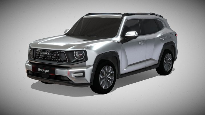 Haval II Big Dog 2024 3D Model