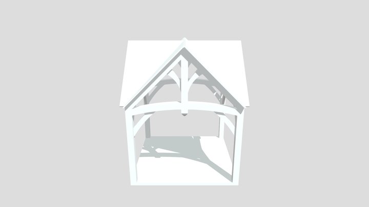 Poolhouse V3 3D Model
