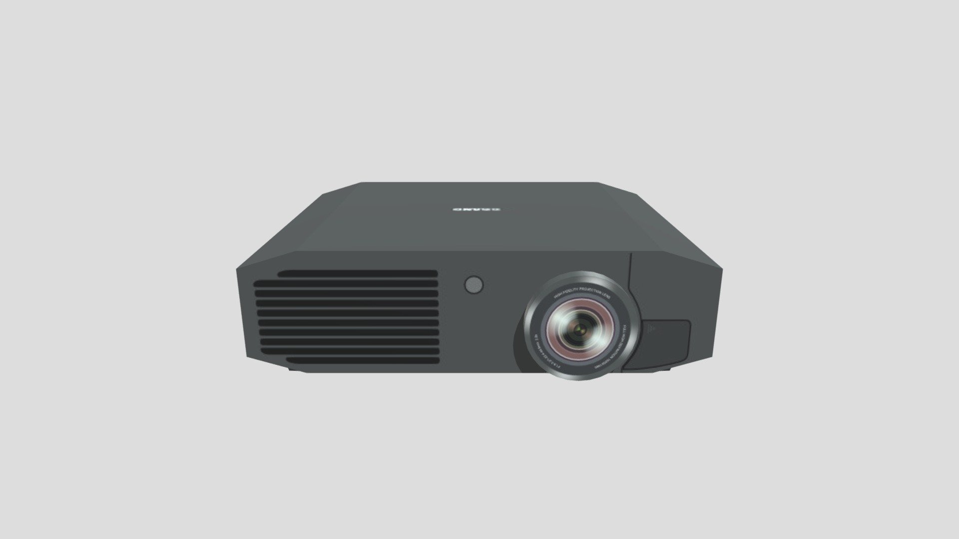 Video projector Download Free 3D model by [e14a2b9] Sketchfab