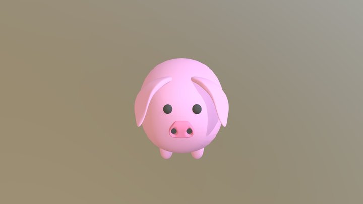 Cerdo 3D Model