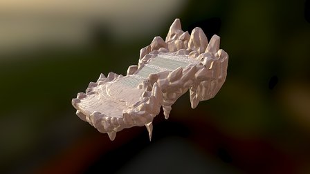 Netherdeep Tile 3D Model