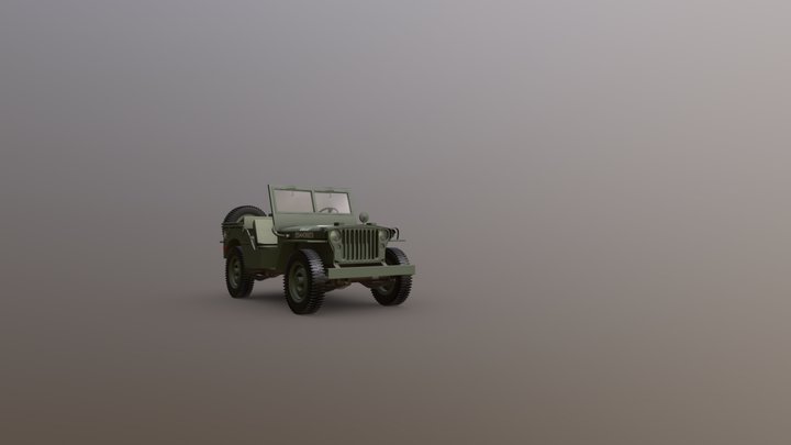 Willys MB 3D Model