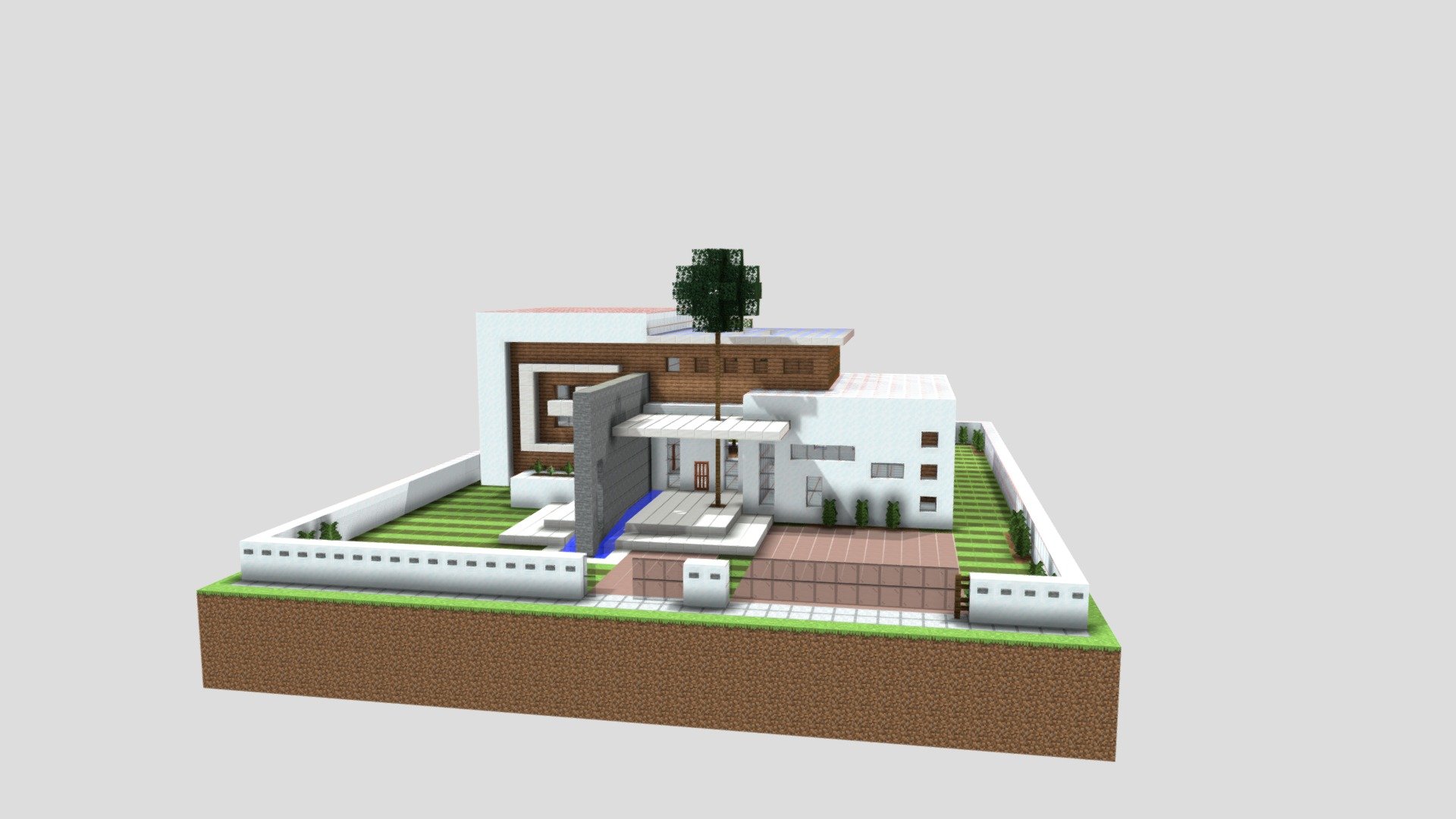 Minecraft Modern House - Download Free 3D model by jar (@jar9th ...