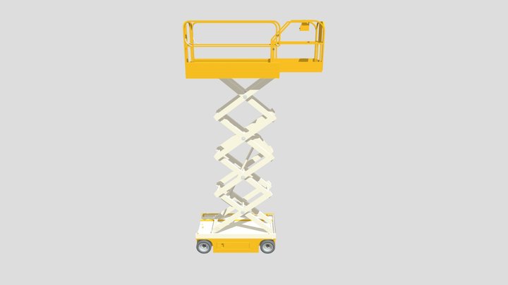 Scissor Lift 3D Model