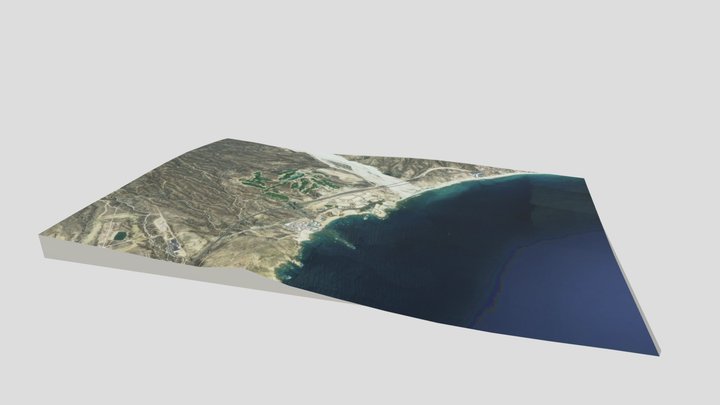 Chileno Bay 3D Model