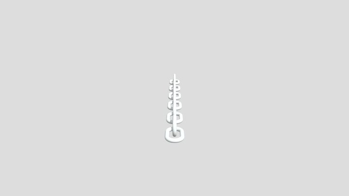 Rusty Chain 3D Model