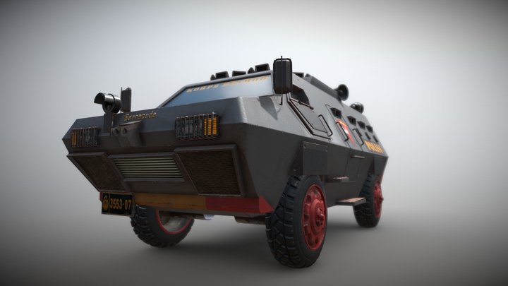 Barracuda Korps Brimob – Kostenloses 3D-Modell STL