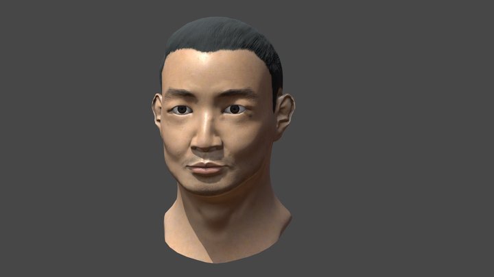 Simu Liu 3D Model