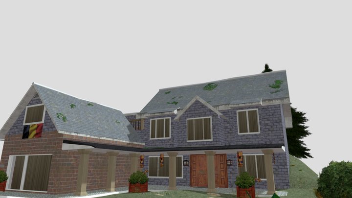 1IGPE15_Clauwers_Sid_Grandmas17_House 3D Model