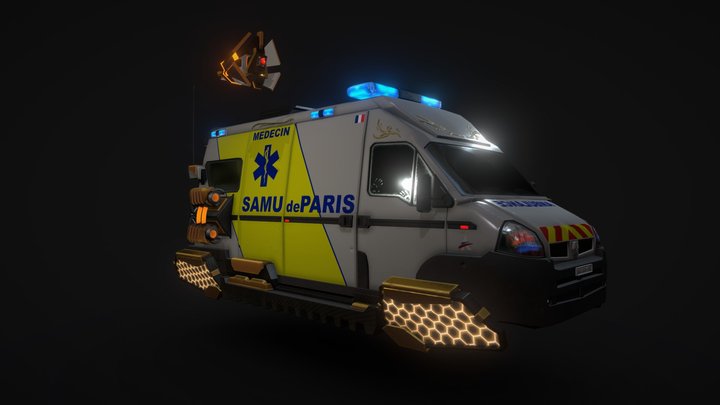 AMBULANCE 3D Model