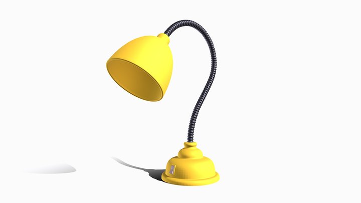 Study Lamp 3D Model