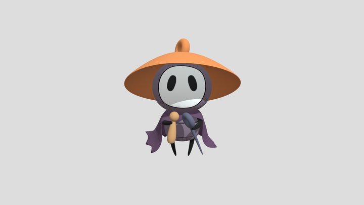 Sherma  - Hollow Knight: Silksong 3D Model