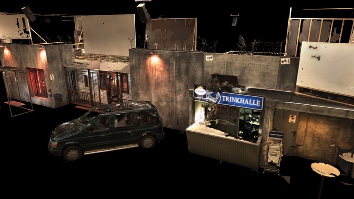 Die Borderline Prozession - 3D LaserScan 3D Model