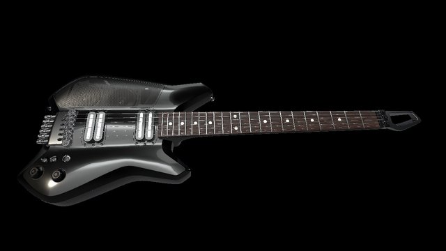Fusion Guitar 3D Model