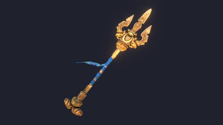 DAE Weaponcraft - Tryzub of Eminakes 3D Model