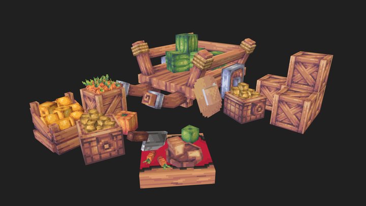 Harvest 3D Model