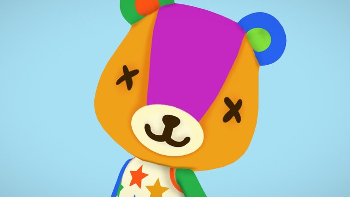 Stitches (Animal Crossing) 3D Model