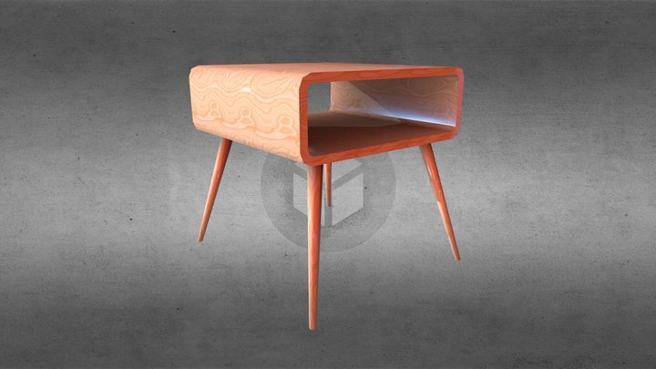 End table 3D Model