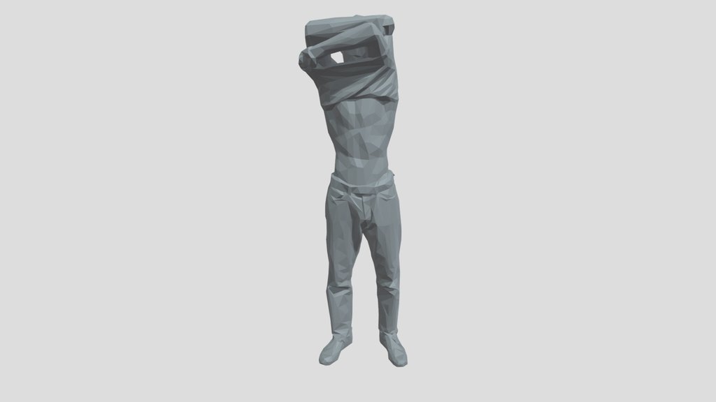 Lowpoly Male Standing