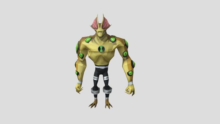 Eye Guy | Ben 10 Ultimate Alien 3D Model