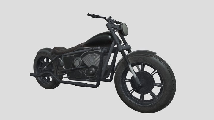 Motorcycle 3D Model