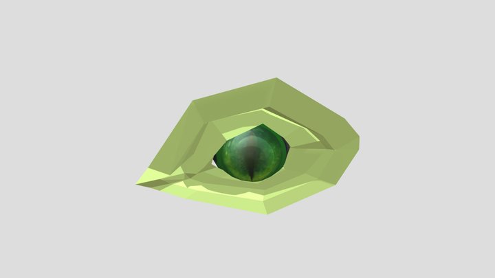 Goblin eye 3D Model