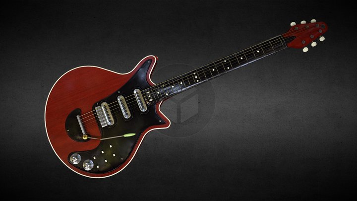 Brian May´s - Red Special 3D Model