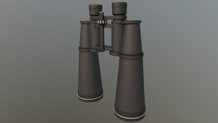 Soviet binoculars 3D Model