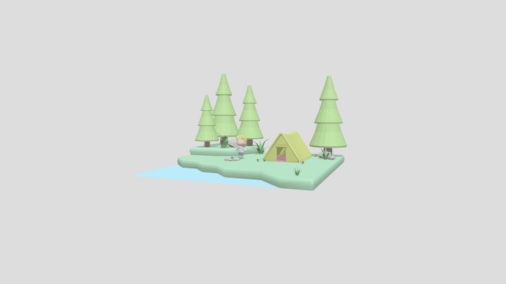 Diorama 3D Model