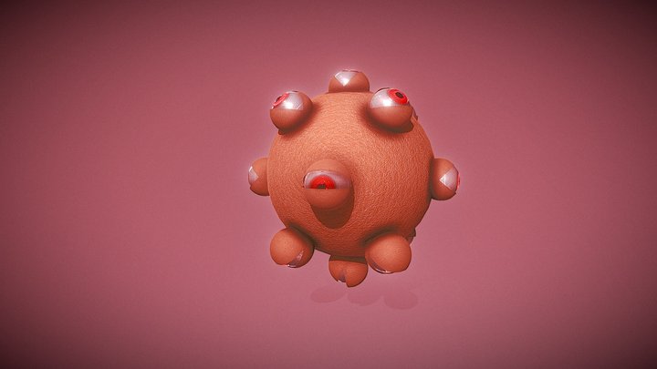 Eye Monster (Animation) – Modello 3D gratuito STL