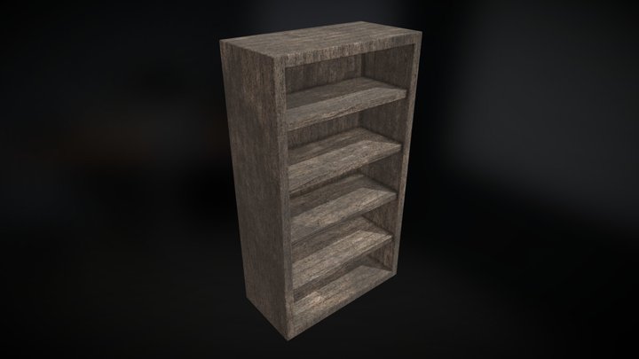 Closet (Low Poly) 3D Model