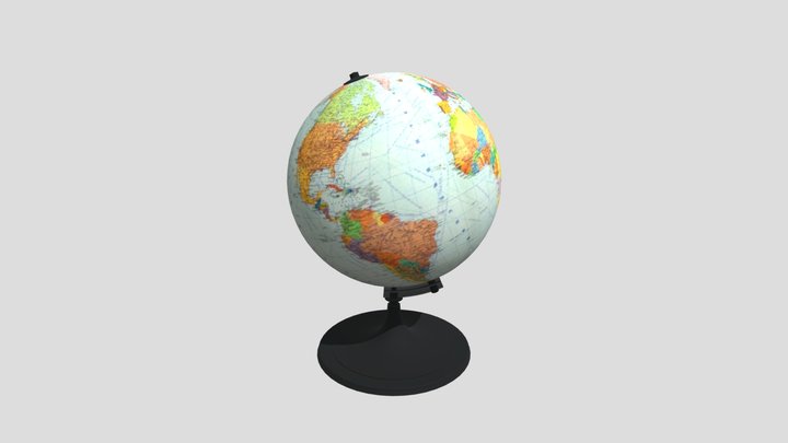 globe 3D Model