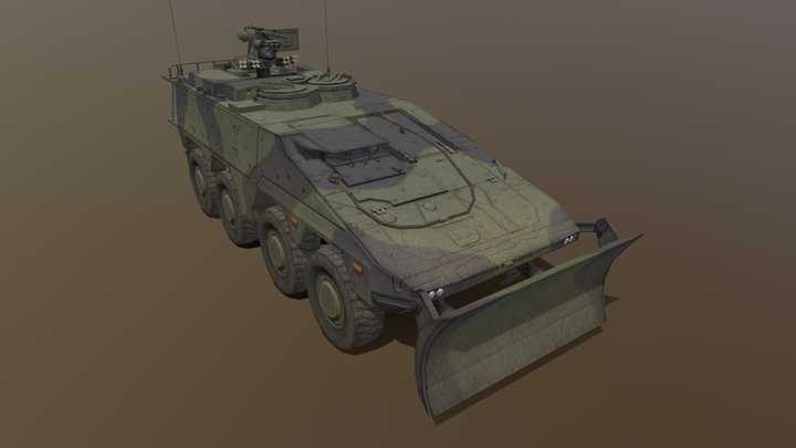 Boxer AFV (Engineering, HMG) – Free 3D Model STL