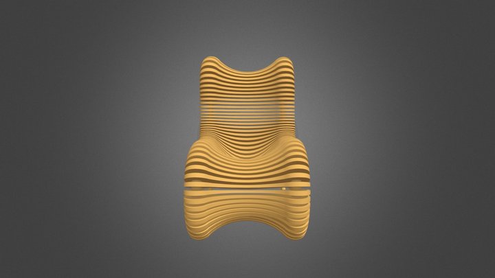 Stylish Chair – 3D Model