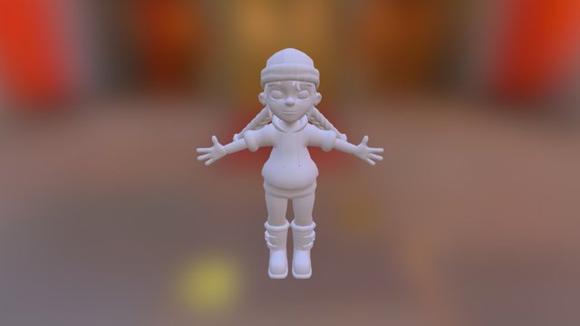 Jesse Full Character Model 3D Model