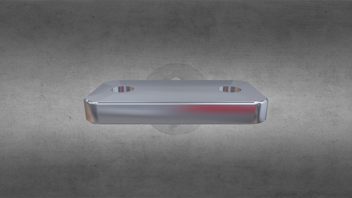 G155 - Sıkma Plakası 3D Model