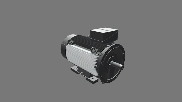 Motore Siemens 1LE1503 3D Model