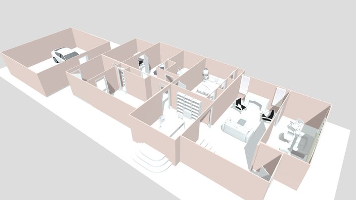 JB_House_3D_Floorplan_v2 3D Model
