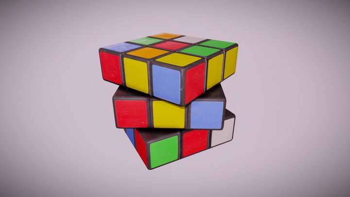 CLA - Puzzles - PBR Game Ready 3D Model