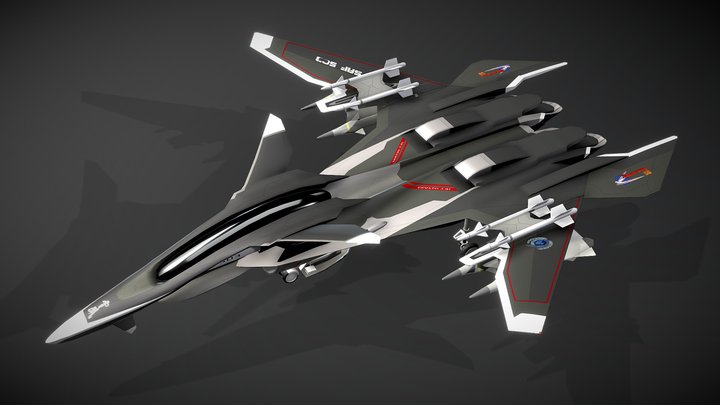 Yukikaze Mave 3D Model