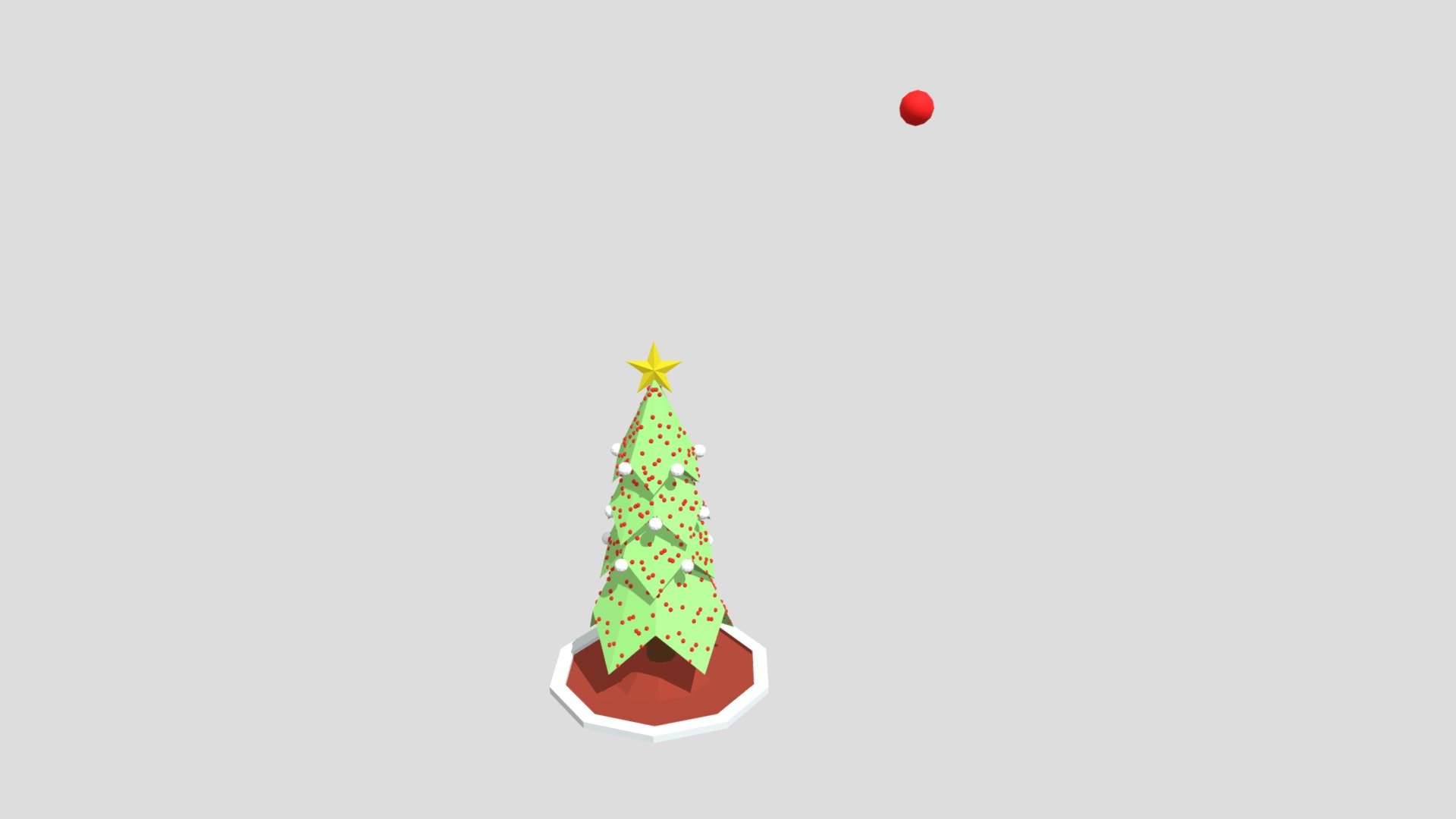 Christmas Tree - 3D model by gama312 [e160909] - Sketchfab